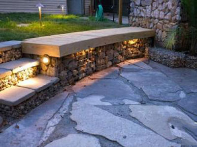 電焊石籠網園林工程案例