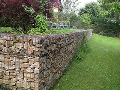 電焊石籠網園林工程案例