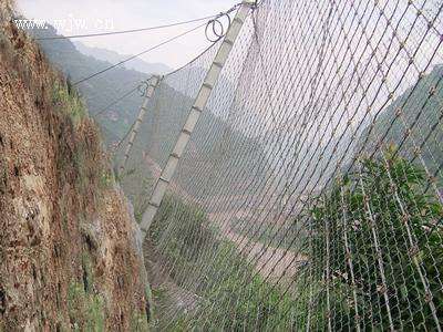 主動落石防護網由哪些配件組成