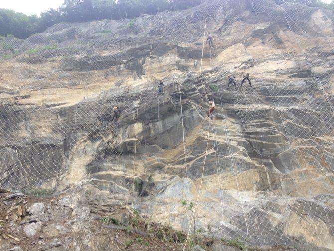 邊坡落石防護網的質量辨別方法